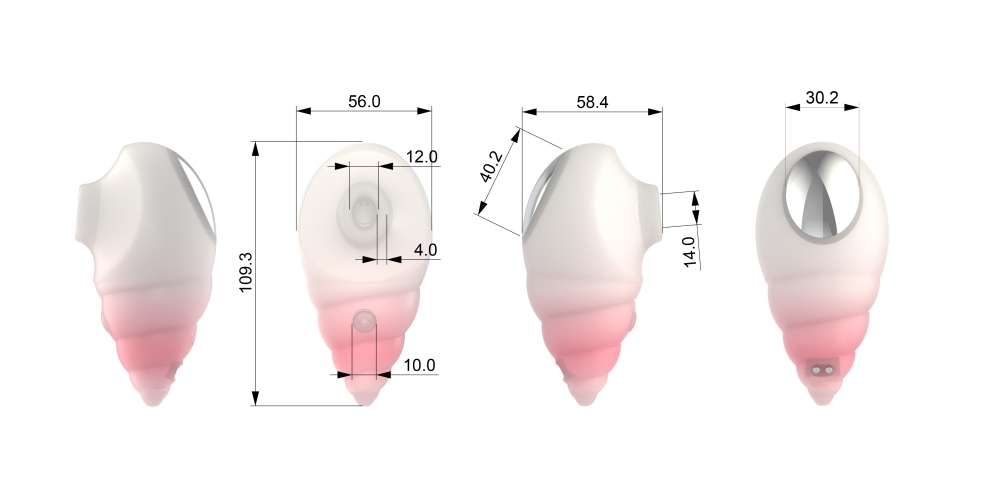 Gradient Conch Suction Vibrator